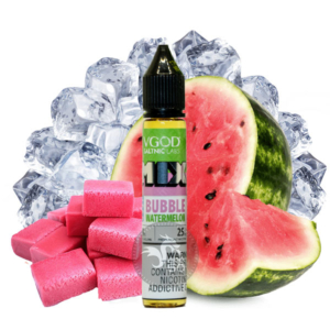 سالت آدامس هندوانه یخ (30 میل) Vgod Mix Bubble Watermelon Iced
