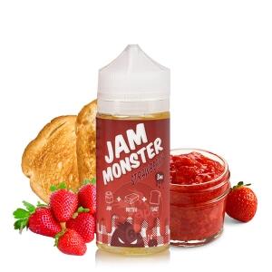 خریدجویس مربای توتفرنگی (100میل) JAM MONSTER STRAWBERRY