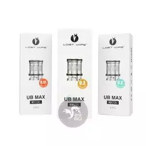 قیمت کویل‌های یوبی مکس لاست ویپ LOST VAPE UB MAX