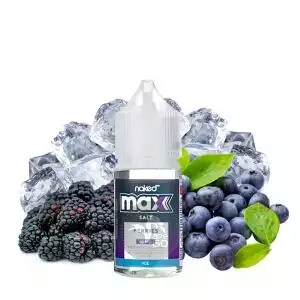 فروش سالت بلوبری تمشک یخ نیکد (30میل) NKD MAX BERRIES ICE
