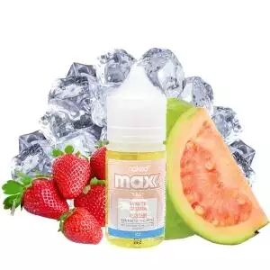 خرید سالت گواوا توت فرنگی یخ نیکد (30میل) NKD MAX WHITE GUAVA ICE