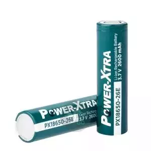 خرید باتری قلمی 18650 پاور اکسترا Power-Xtra 26E 2600MAH