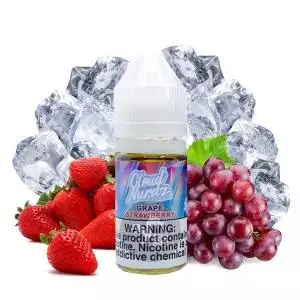 خرید سالت انگور توت فرنگی یخ (30میل) CLOUD NURDZ ICED GRAPE STRAWBERRY_TFN SERIES